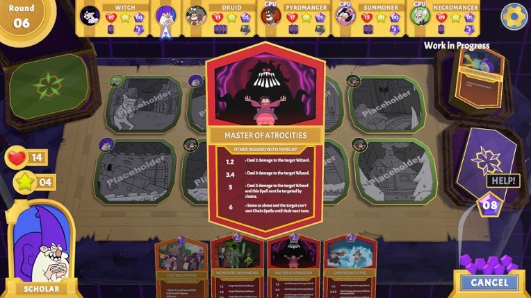 Master of the Wizards screenshot