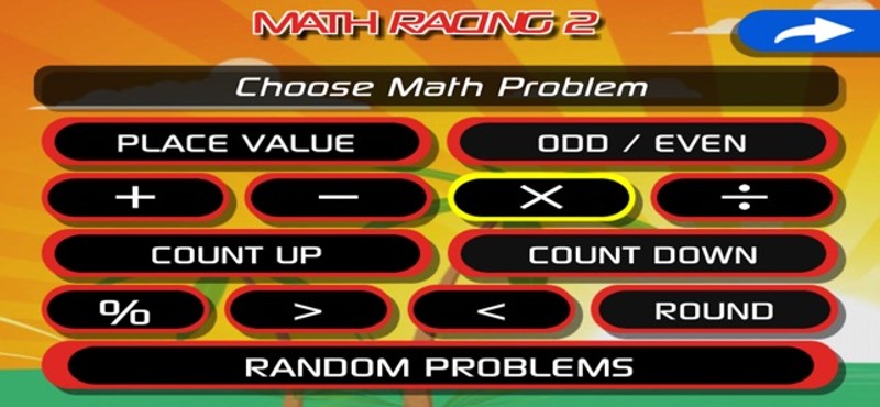 Math Racing 2 screenshot