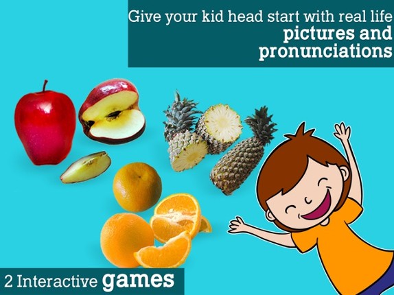 Montessori Fruits, let's learn fruits the easy way screenshot