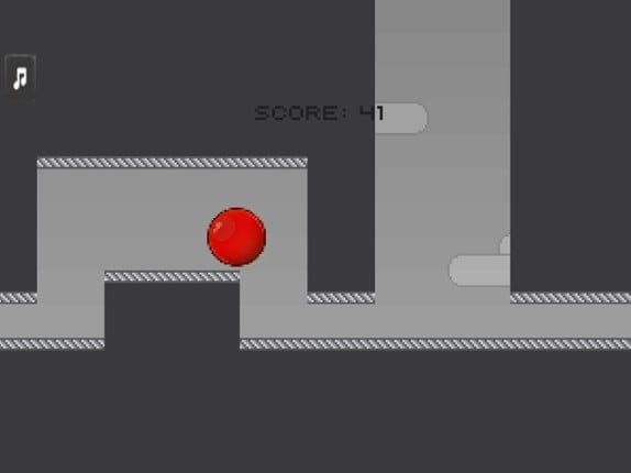 Red Ball Run 2 - Gray World Up screenshot
