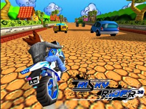 Risky Rider 3D - Motocross Dirt Bike Racing Game Image