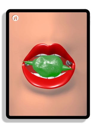 Satisfying Lips! ASMR Mukbang Image