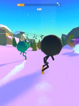 Stickman Snow Ride screenshot