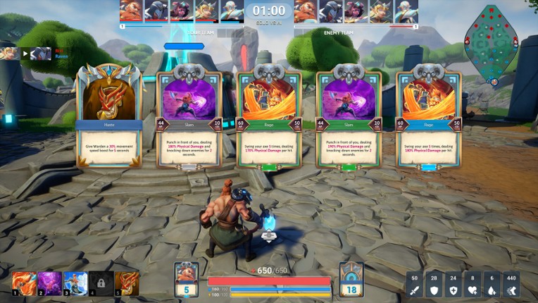 StoneHold MOBA screenshot