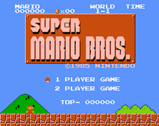 Super Mario Bros GameMaker2 Image