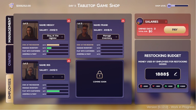 Tabletop Game Shop Simulator screenshot