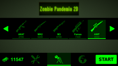 Zombie Pandemia 2D Image