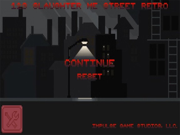 123 Slaughter Me Street Retro screenshot