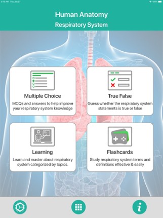 Anatomy : Respiratory System screenshot