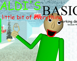 Games like Baldi's Basics in a little bit of everything Android