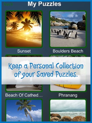 Beach Jigsaw Pro - World Of Brain Teasers Puzzles screenshot