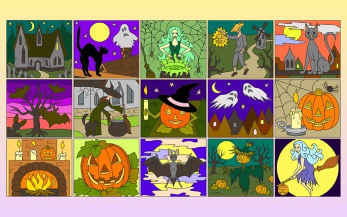 Color by Numbers - Halloween screenshot