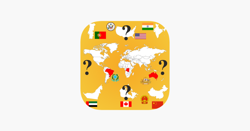 Country Flags, Maps, COA Quiz Game Cover