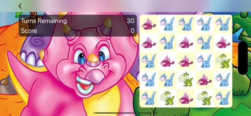 Dino Match Lite screenshot