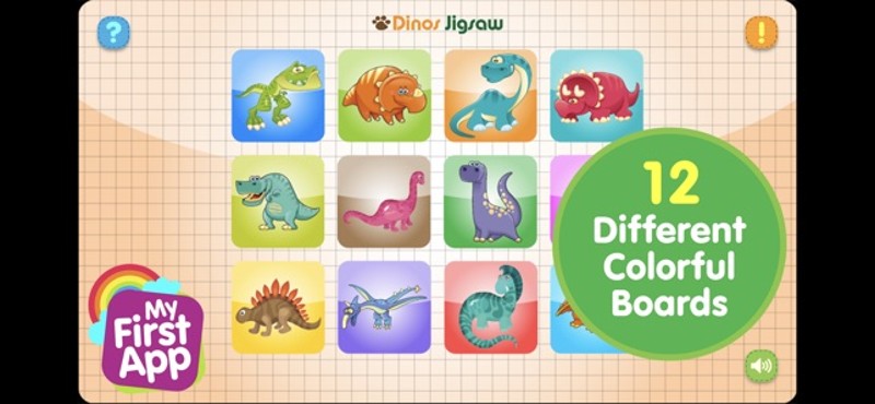 Dinos Jigsaw - Adhd &amp; autism screenshot