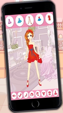 Dress dolls and design models – fashion games for girls of all ages screenshot
