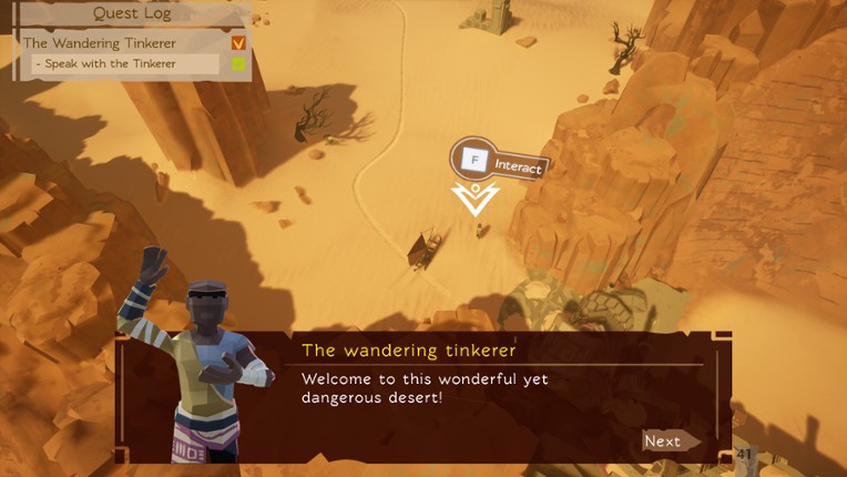 Dune Strider screenshot