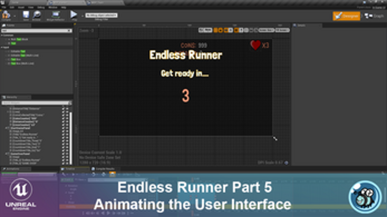 Endless Runner Tutorial UE4 Image