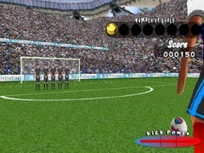 Free Kick Football Goal Image