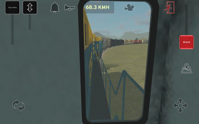 Train and rail yard simulator screenshot
