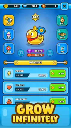 Rubber Duck: Idle Squad Game screenshot