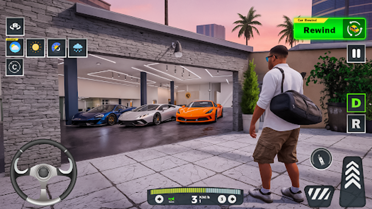 Open World US Driving Car Game screenshot