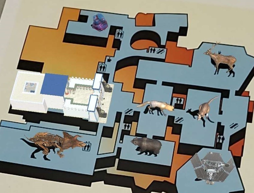 Games like Museum AR Map Concept