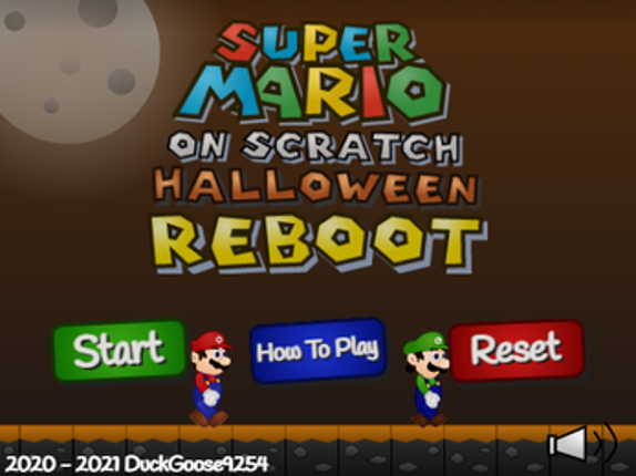 Super Mario on Scratch Halloween Reboot - HTML Port Image