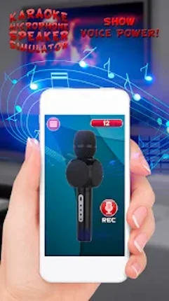 Karaoke Microphone Speaker Sim Image