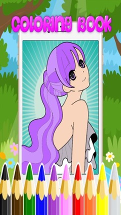 Girl Princess Coloring Pages Image