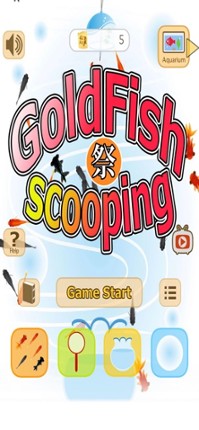 Goldfish scooping festival screenshot