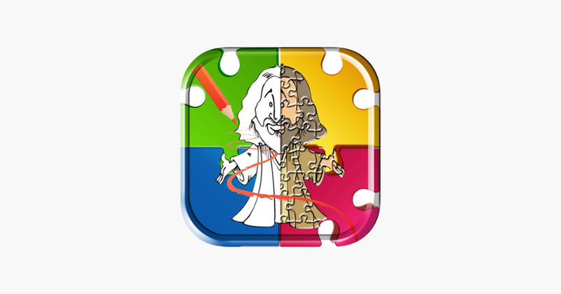 LDS Mormon Coloring Book And Jesus Christ Jigsaw Image