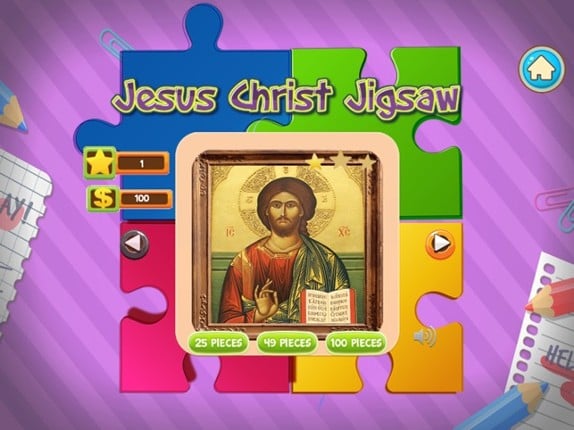 LDS Mormon Coloring Book And Jesus Christ Jigsaw Image