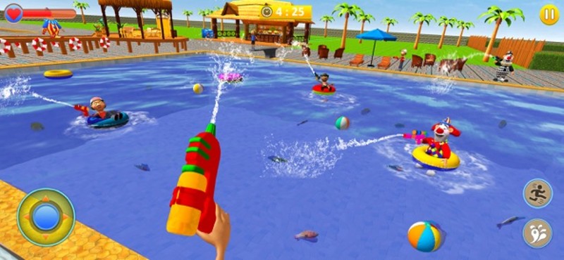 New Water Shooting Pool Arena screenshot