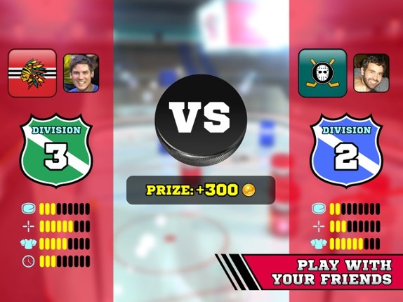 Pin Hockey - Ice Arena - Glow like a superstar air master screenshot