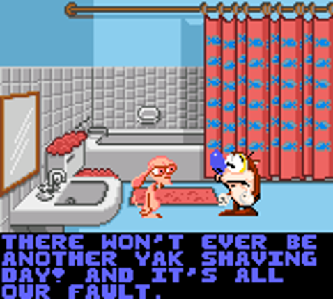 Quest for the Shaven Yak Starring Ren Hoëk and Stimpy screenshot