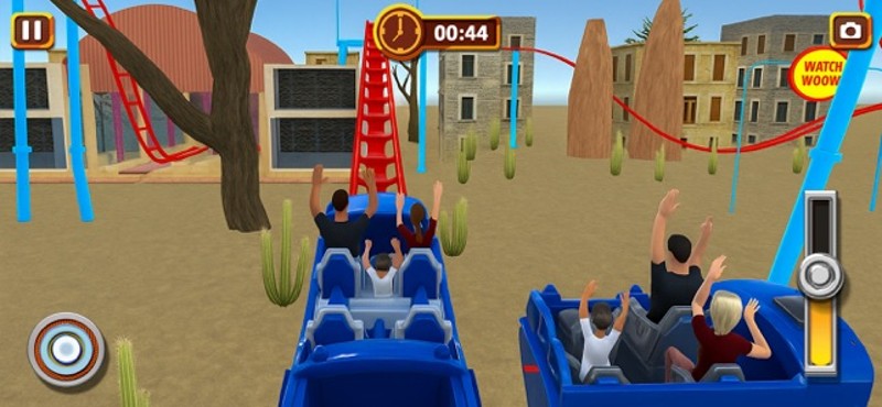 Roller Coaster Simulator Game screenshot