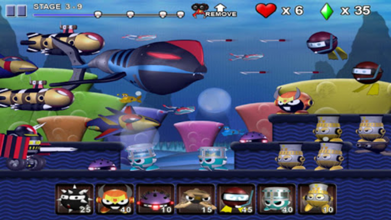 Tiny Defense - Mini Robot Wars screenshot