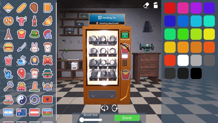 Vending Machine Business Simulator screenshot