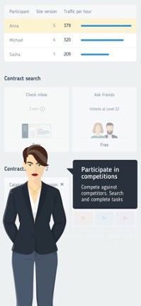 Web Tycoon – online strategy screenshot