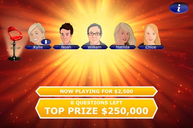 Who Wants To Be A Millionaire? Hot Seat Image
