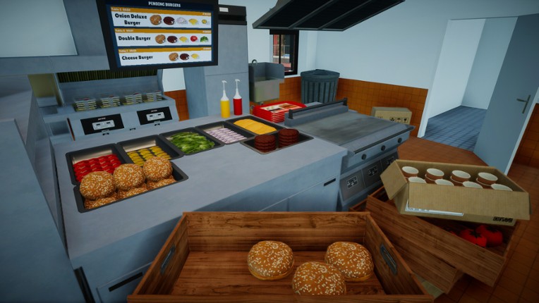 Burger Rush Simulator screenshot