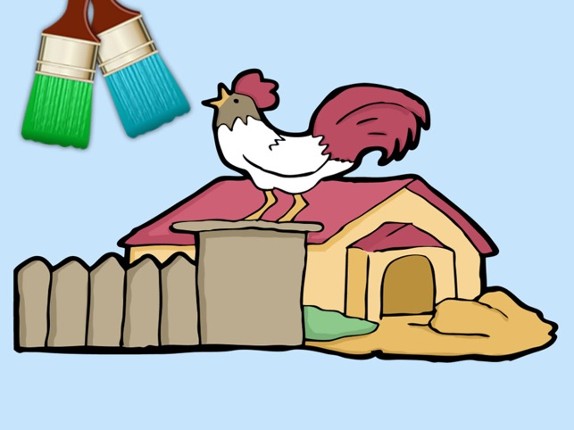 Coloring book for kids - drawings color games screenshot