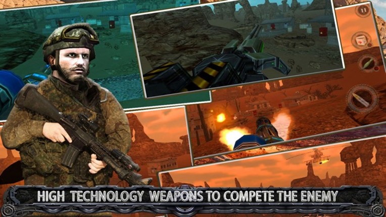 Desert Storm Gunner Shooting 3d screenshot