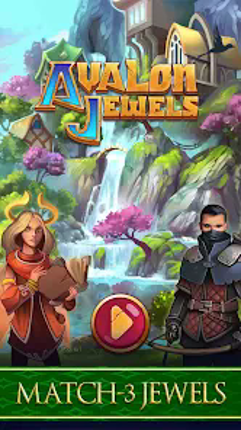 Avalon Jewels Match-3 screenshot