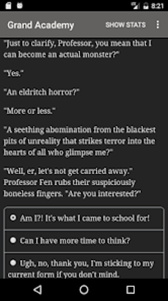 Grand Academy for Villains screenshot