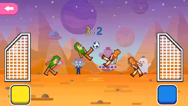 Droll Soccer--fly ball screenshot
