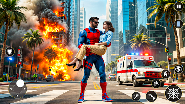 Spider Fight 3D Hero Game Image