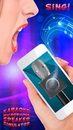 Karaoke Microphone Speaker Sim screenshot