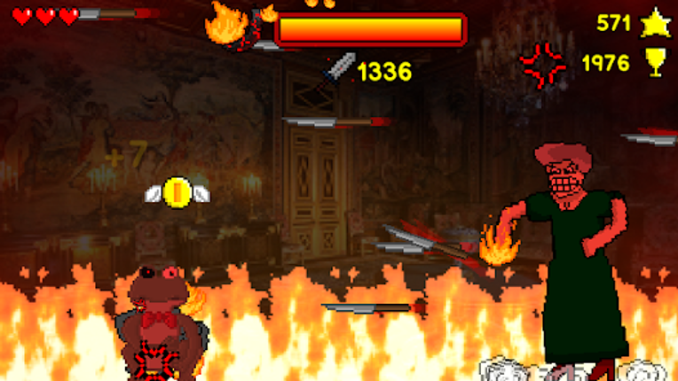 Froggy vs. Carolina screenshot